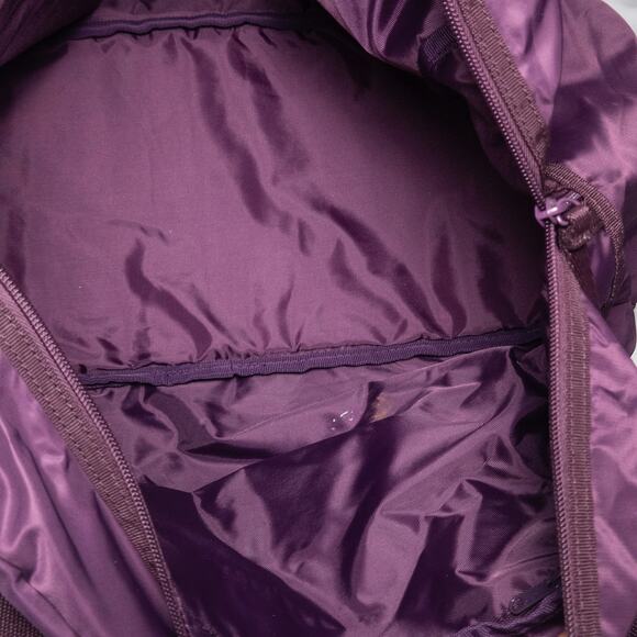 Puma Duffel Bag Nylon Purple Y2K Revival Sporty Travel Medium Size - Picture 8 of 10